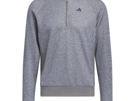 adidas DWR 1 4 Zip Pullover - Collegiate Navy White Grey Four Hot on Sale