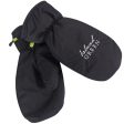 Island Green Fleece Lined Mitts - Black Hot on Sale