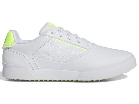 adidas Retrocross Waterproof Spikeless Shoes - White Lucid Lemon Online Hot Sale