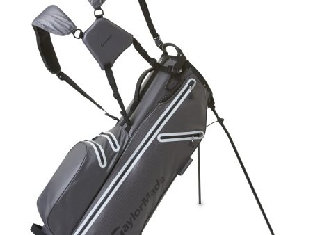 TaylorMade Flextech Waterproof Stand Bag - Gun Metal For Cheap