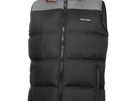 Calvin Klein Elmswell Hybrid Gilet - Black Supply