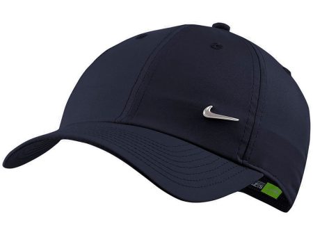 Nike Heritage 86 Cap  - Obsidian Metallic Silver Sale