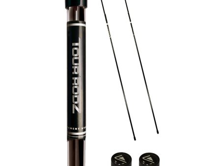 Longridge Tour Rodz Golf Alignment Sticks - Black For Sale