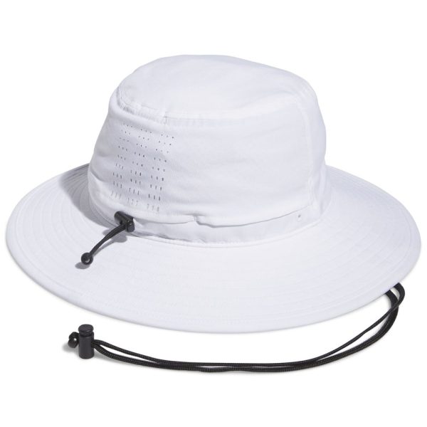 adidas Wide Brim Hat - White Cheap