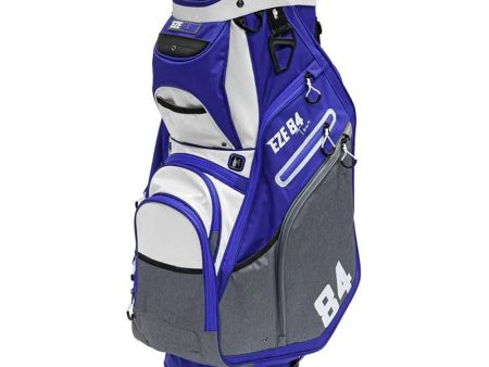 EzeGlide 84 Tour Cart Bag - White Blue Sale