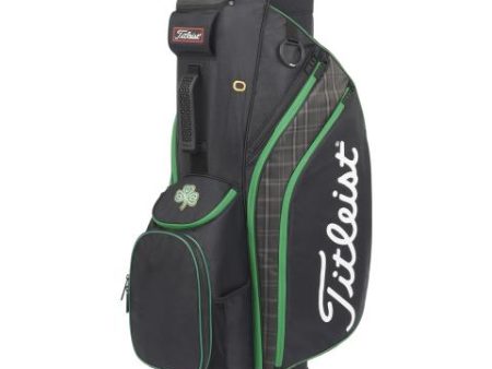 Titlesit Ltd Edition Shamrock Cart Bag - Black Green Supply