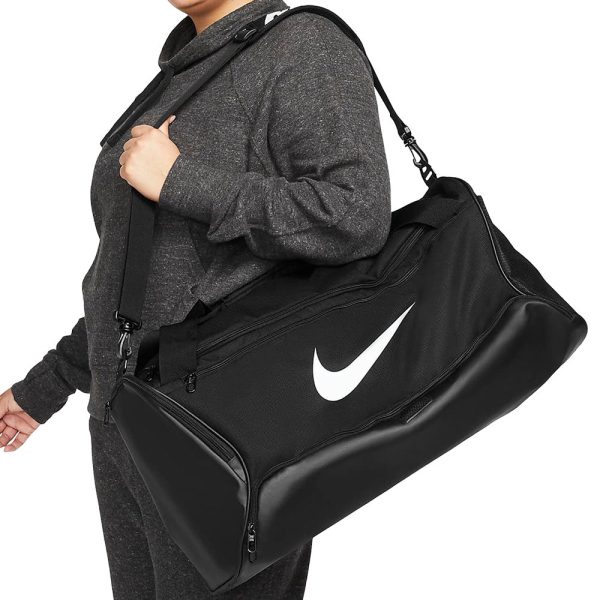 Nike Brasilia 9.5 Training Duffel Bag (Medium) - Black Black White Hot on Sale