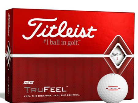 Titleist TruFeel Golf Balls - White - 12 Pack For Sale