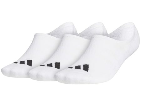 adidas No Show Socks (3 Pack) - White Online Sale