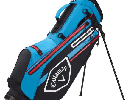 Callaway Chev Dry Waterproof Stand Bag - Black Cyan Fire Online now