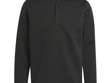 adidas DWR 1 4 Zip Pullover - Black on Sale