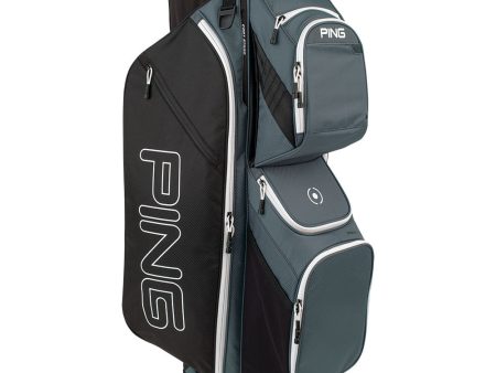 Ping Traverse Cart Bag - Slate Black White on Sale