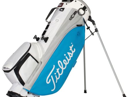 Titleist Player 4 Plus Stand Bag - White Dorado Grey Sale