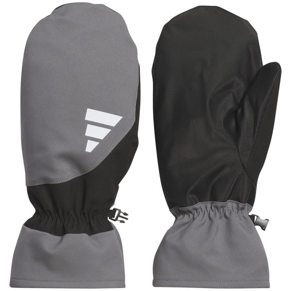 adidas Winter Mitts - Grey Four Discount