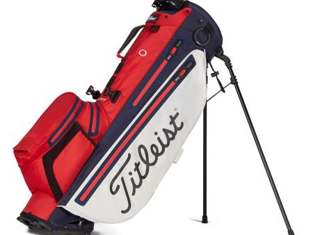 Titleist Player 4 Plus StaDry Stand Bag - Red White Navy Online