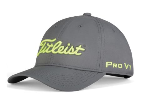 Titleist Junior Tour Performance Cap - Charcoal Citrus For Discount