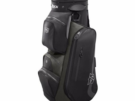 Wilson iLock Rain Cart Bag - Black Silver Supply