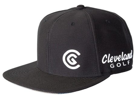 Cleveland CG Flatbill Camo Cap - Black Fashion