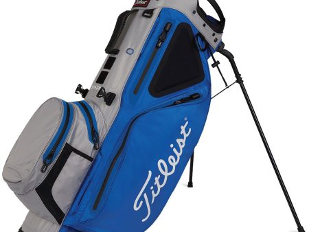 Titleist Hybrid 14 StaDry Waterproof Stand Bag - Royal Grey Black For Cheap