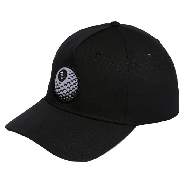 adidas Baller Golf Cap - Black Discount