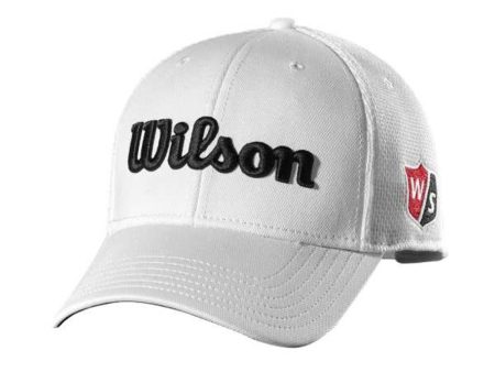 Wilson Tour Mesh Cap - White Discount