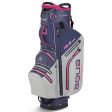 Big Max Aqua Sport 3 Waterproof Cart Bag - Steel Blue Fuchsia Fashion