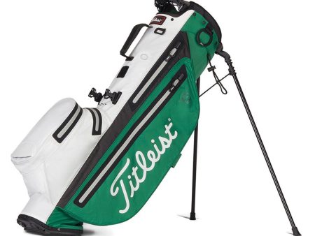 Titleist Player 4 StaDry Waterproof Stand Bag - Green White Grey Cheap