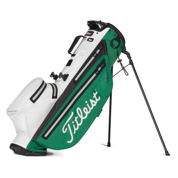 Titleist Player 4 StaDry Waterproof Stand Bag - Green White Grey Cheap