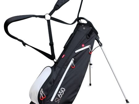 Masters SL650 SupaLite Stand Bag - Black White Fashion