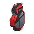 Sun Mountian C-130 Cart Bag - Carbon Black Red on Sale