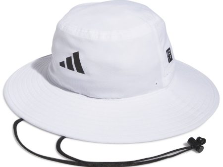 adidas Wide Brim Hat - White Cheap