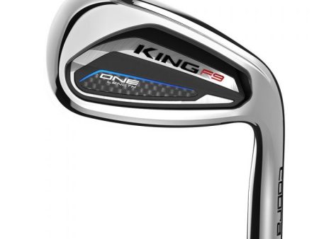 Cobra KING F9 Speedback One Length Golf Irons - Steel 5-GW + SW (8 Irons) on Sale