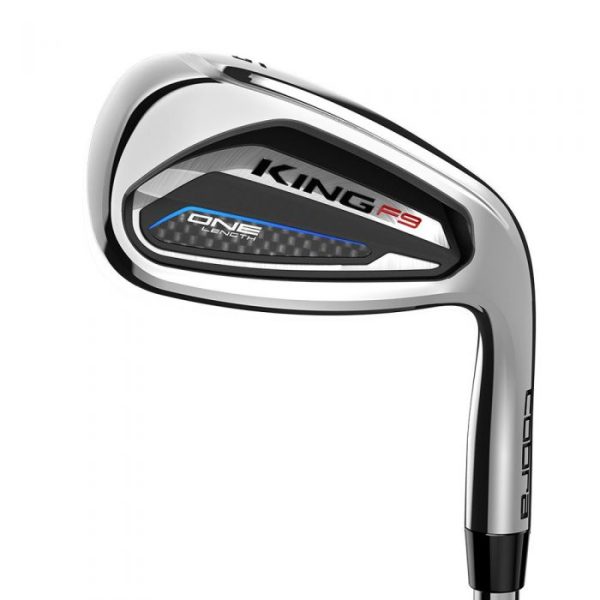 Cobra KING F9 Speedback One Length Golf Irons - Steel 5-GW + SW (8 Irons) on Sale