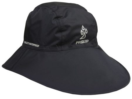 ProQuip Waterproof Bucket Hat - Black Supply