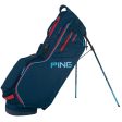 Ping Hoofer Stand Bag  - Navy Bright Blue Red Sale