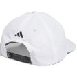 adidas Tour 3 Stripe Cap 2.0 - White Black For Sale