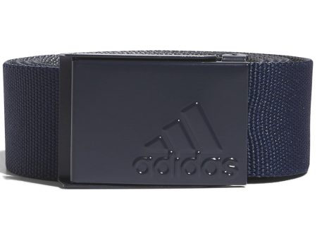 adidas Reversible Web Belt - Collegiate Navy Grey Four For Discount