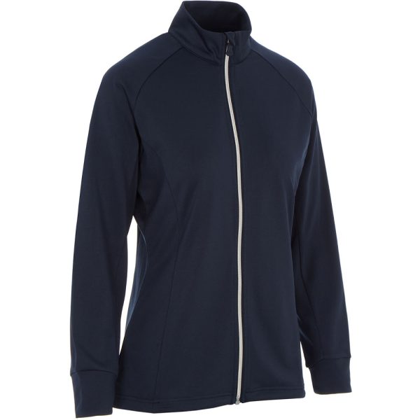 ProQuip Ladies Kristy Full Zip Pullover - Navy Cheap