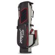 Titleist Player 4 StaDry Waterproof Stand Bag - Black Grey Red For Discount