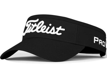 Titleist Tour Performance Visor - Black White Online Sale