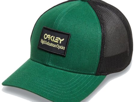 Oakley B1B HDO Patch Trucker Hat - Hunter Green Online now