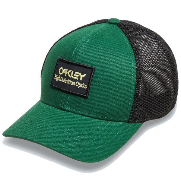 Oakley B1B HDO Patch Trucker Hat - Hunter Green Online now