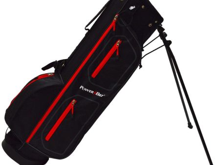 Powerbilt TPX Sunday Golf Stand Bag - Black Red For Cheap