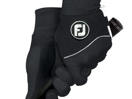 FootJoy Ladies WinterSof Golf Gloves (Pair) - Black For Sale