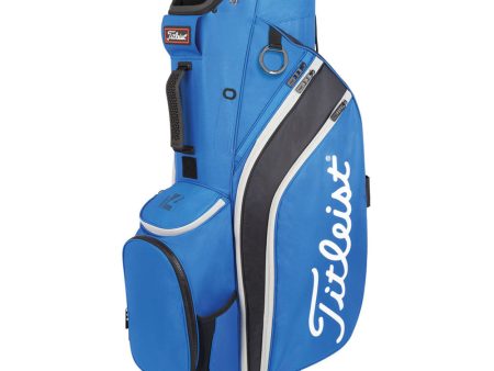 Titleist Cart 14 Lightweight Cart Bag - Royal Black Grey Online now