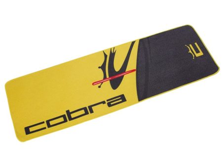 Cobra Crown C Players Towel - Black Yellow on Sale