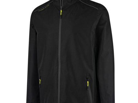 Island Green Junior Waterproof Jacket - Black Online now