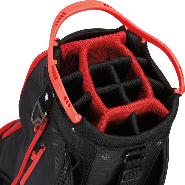 TaylorMade Pro Cart Bag - Black Red Sale