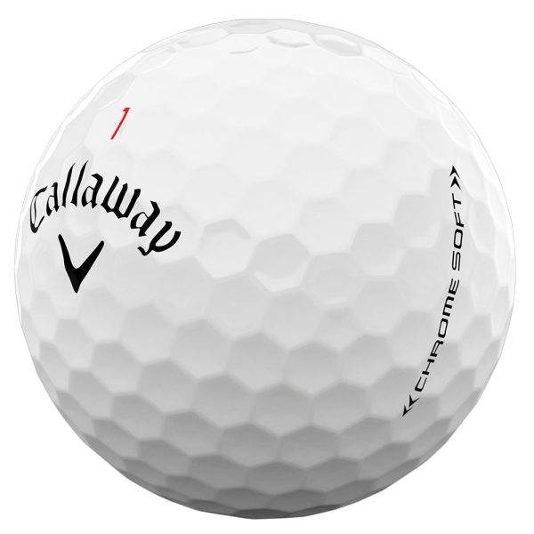 Callaway Chrome Soft Golf Balls - White - 4 for 3 (48 Pack) on Sale