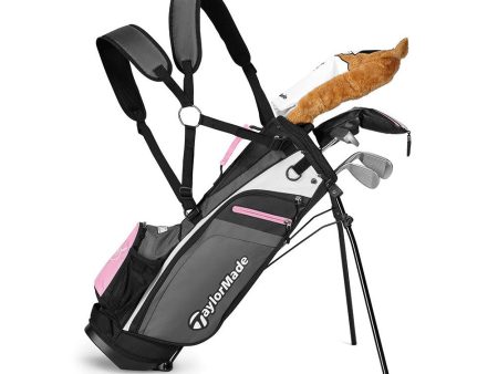 TaylorMade Rory McIlroy Junior +4 Golf Package Set Pink (Ages 4+) For Discount